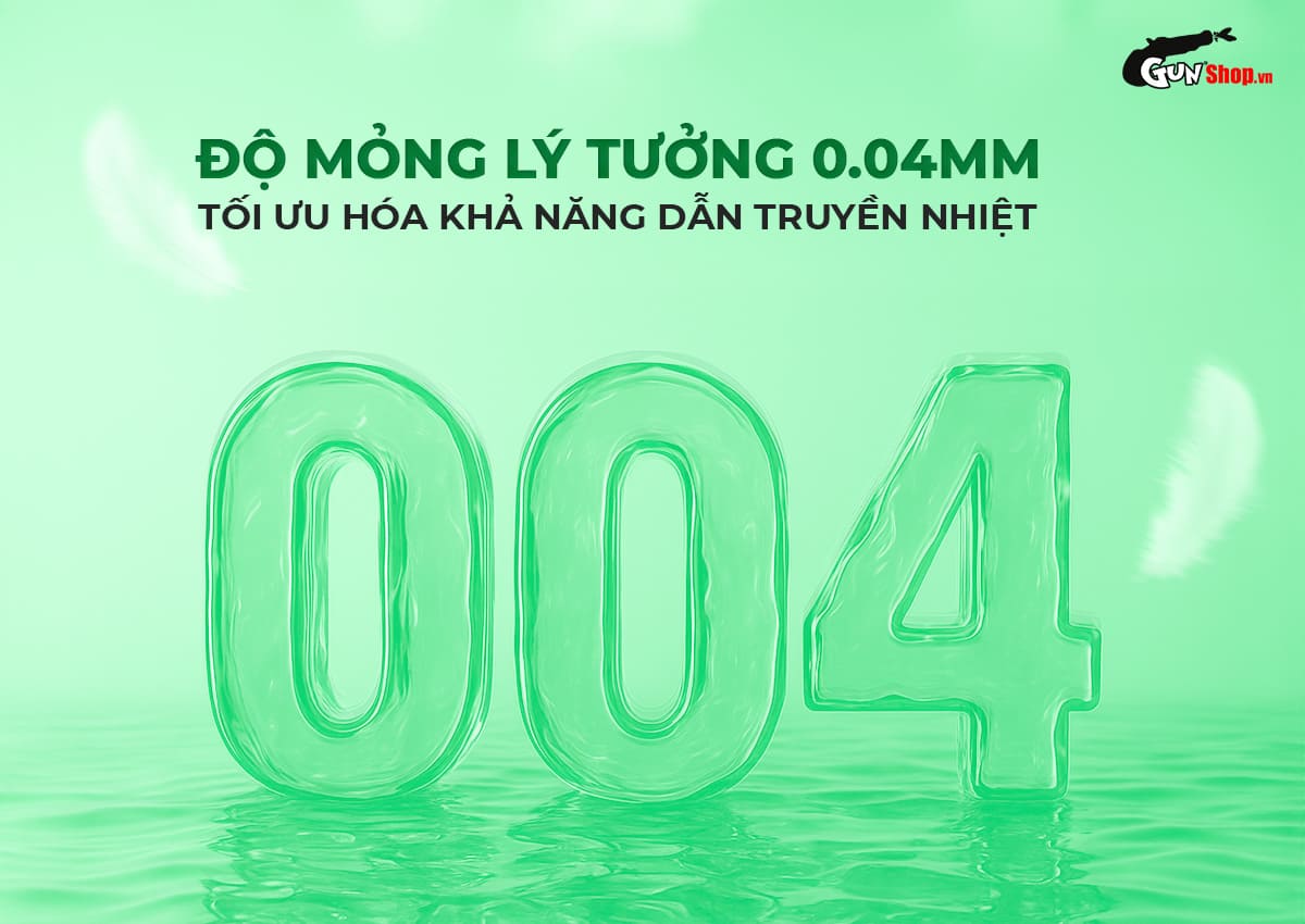 Bao cao su Okamoto Harmony gân sọc siêu mỏng