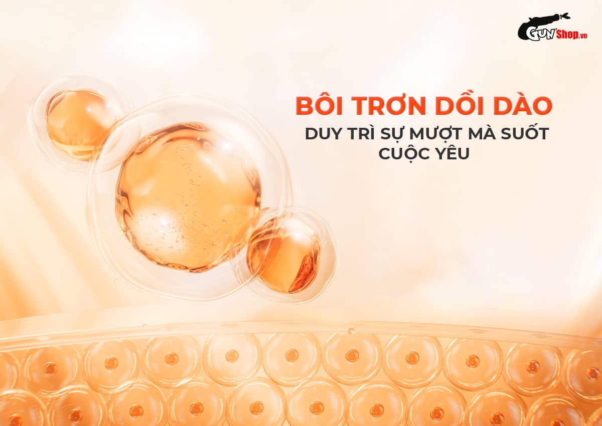 Bao cao su Okamoto hương cam mát lạnh siêu trơn mượt hộp 10