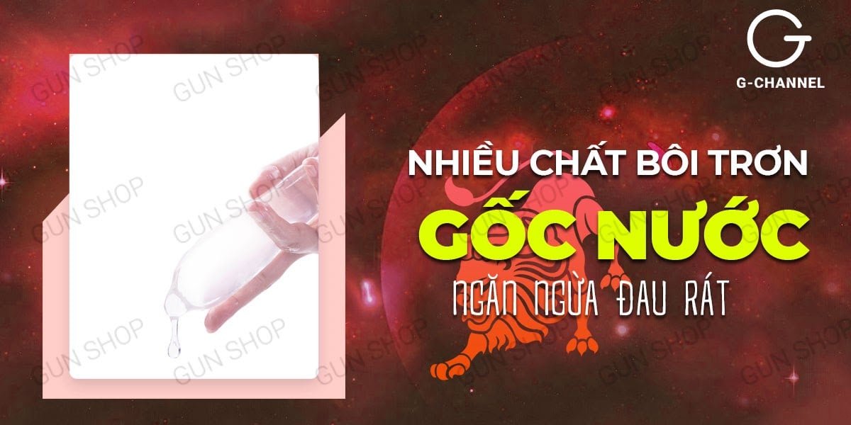 Bao cao su Ropockon Cung Sư Tử mỏng 0.03mm vị dâu 12 cái