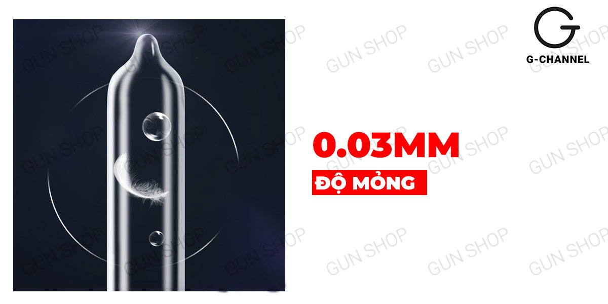 Bao cao su Runbo gân gai lớn, nhạy cảm, hộp 6 cái giá tốt