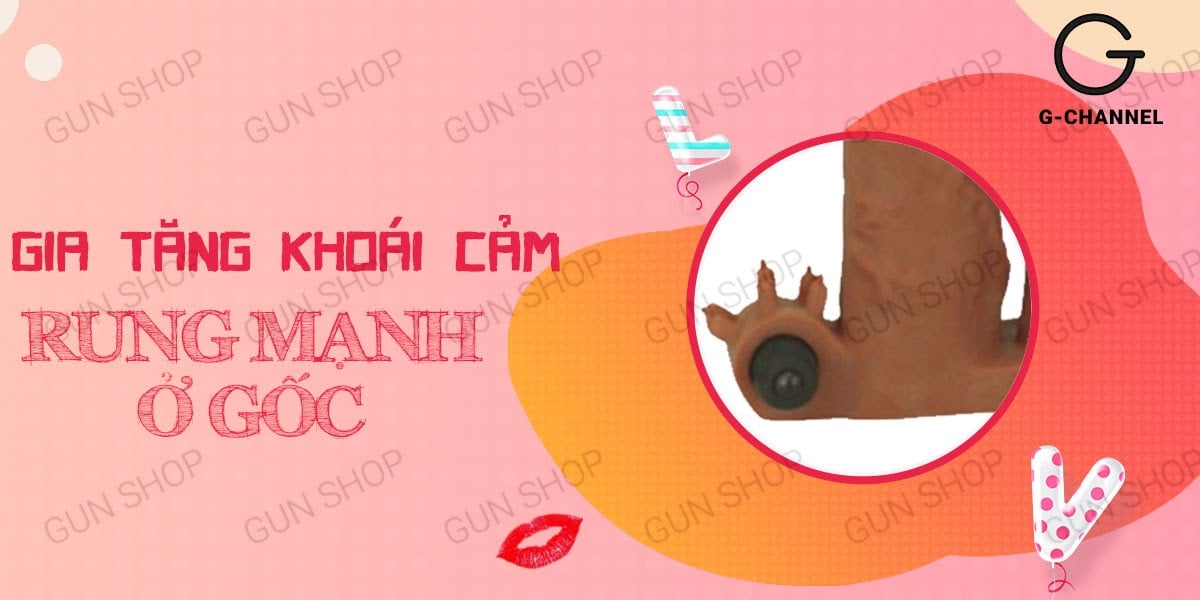 Bao cao su rung Lovetoy 2 đầu tăng kích thước cực đôn dên