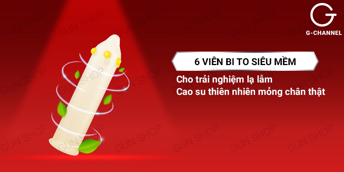 Bao cao su X-men bi to gai li ti siêu mỏng kéo dài cảm giác