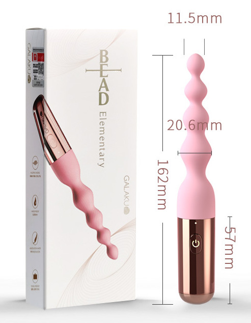 Máy rung hậu môn Bead Elementary kích thích mạnh mẽ massage gay