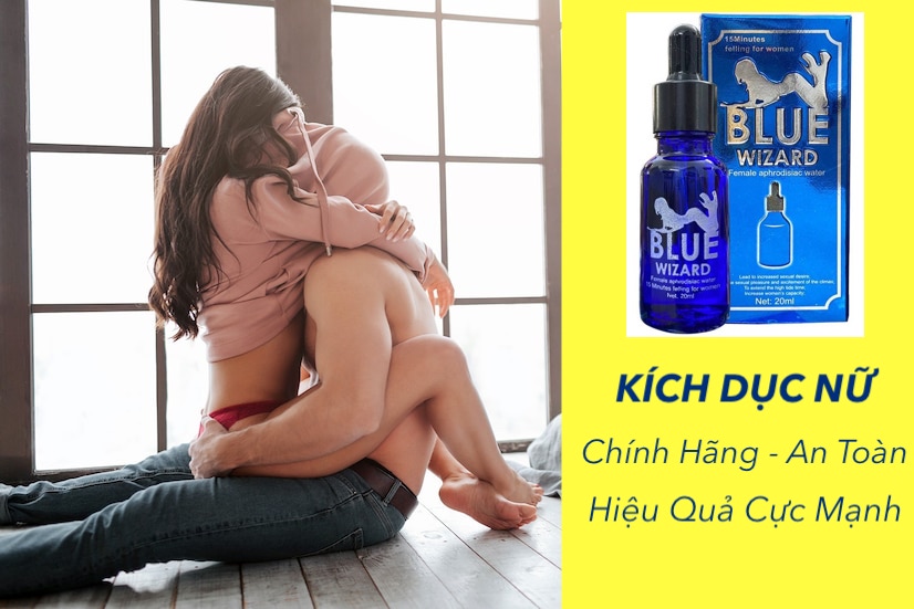 Shop bán Thuốc Blue Wizard kích dục nữ 15ml tác dụng mạnh chính hãng  chính hãng