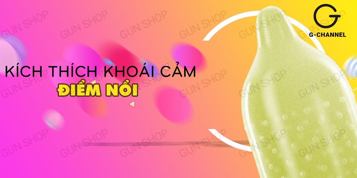 Bộ 2 hộp bao cao su Gallant siêu mỏng, chấm bi, an toàn