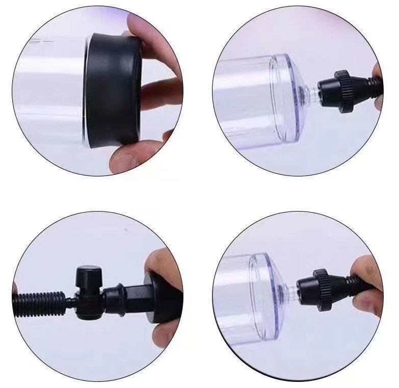 Máy tập dương vật Penis Pump bơm hút kéo dài tăng kích thước bền