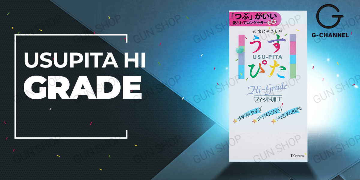 Usupita Hi Grade siêu mỏng hộp 12 siêu an toàn, kích thích