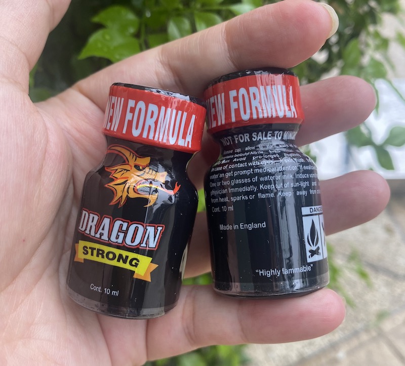 Popper Dragon Strong New Formula 10ml Mỹ chính hãng kích thích khoái cảm