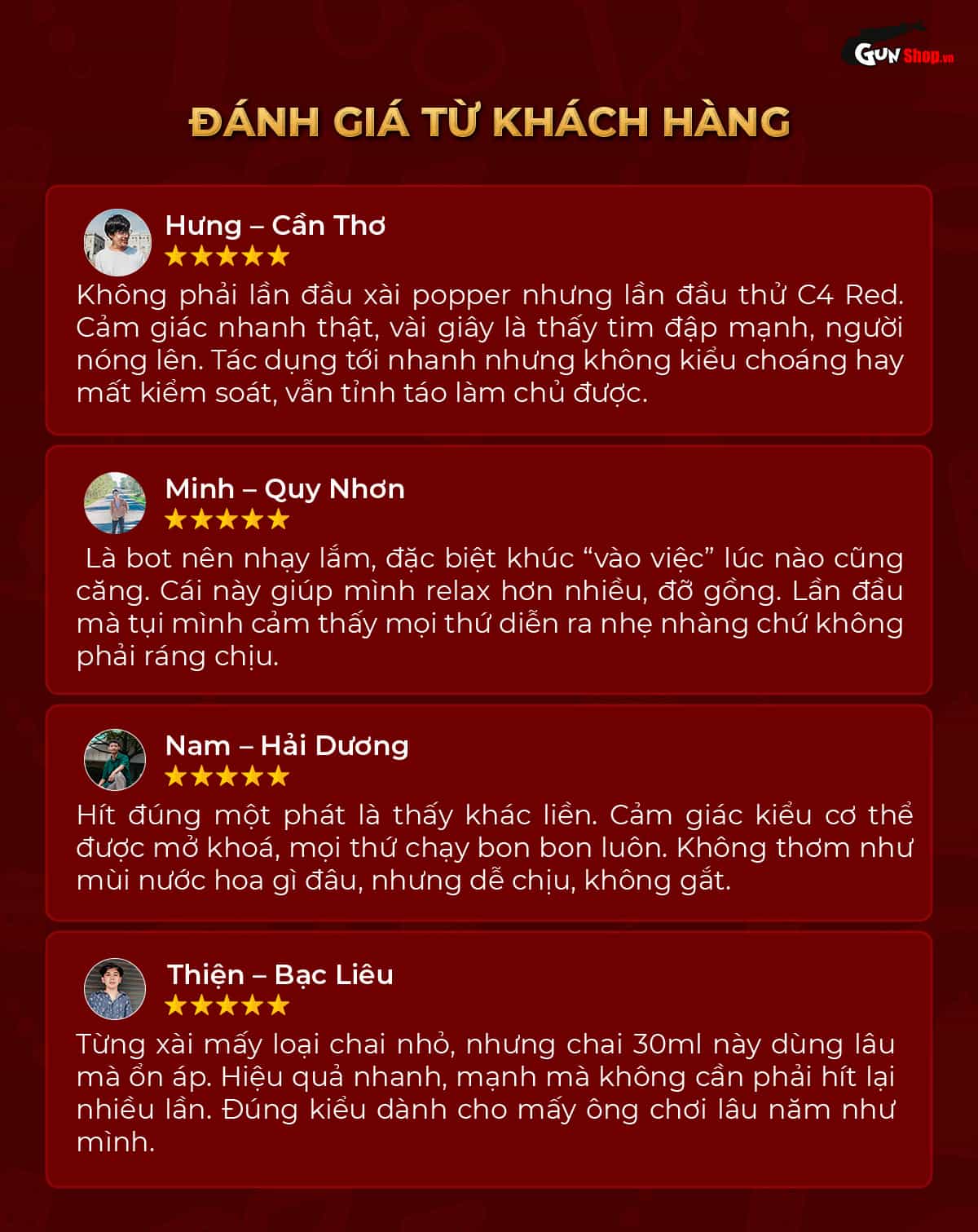 Popper PWD USA C4 Red 30ml chai hít kích thích đỉnh cao