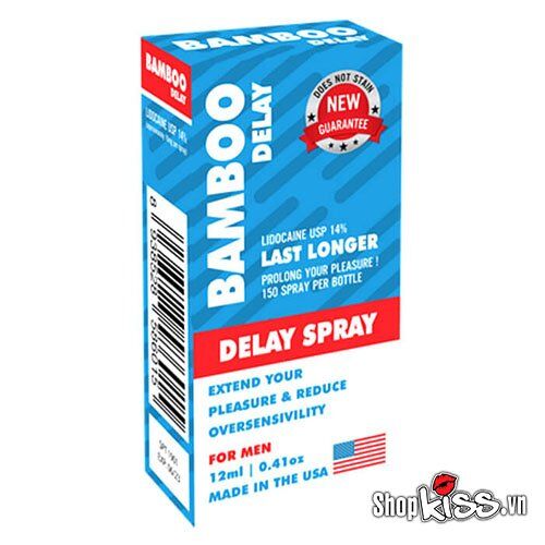  Đánh giá Chai xịt chống xuất tinh sớm Bamboo Delay của Mỹ mới nhất