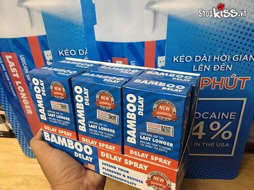  Đánh giá Chai xịt chống xuất tinh sớm Bamboo Delay của Mỹ mới nhất