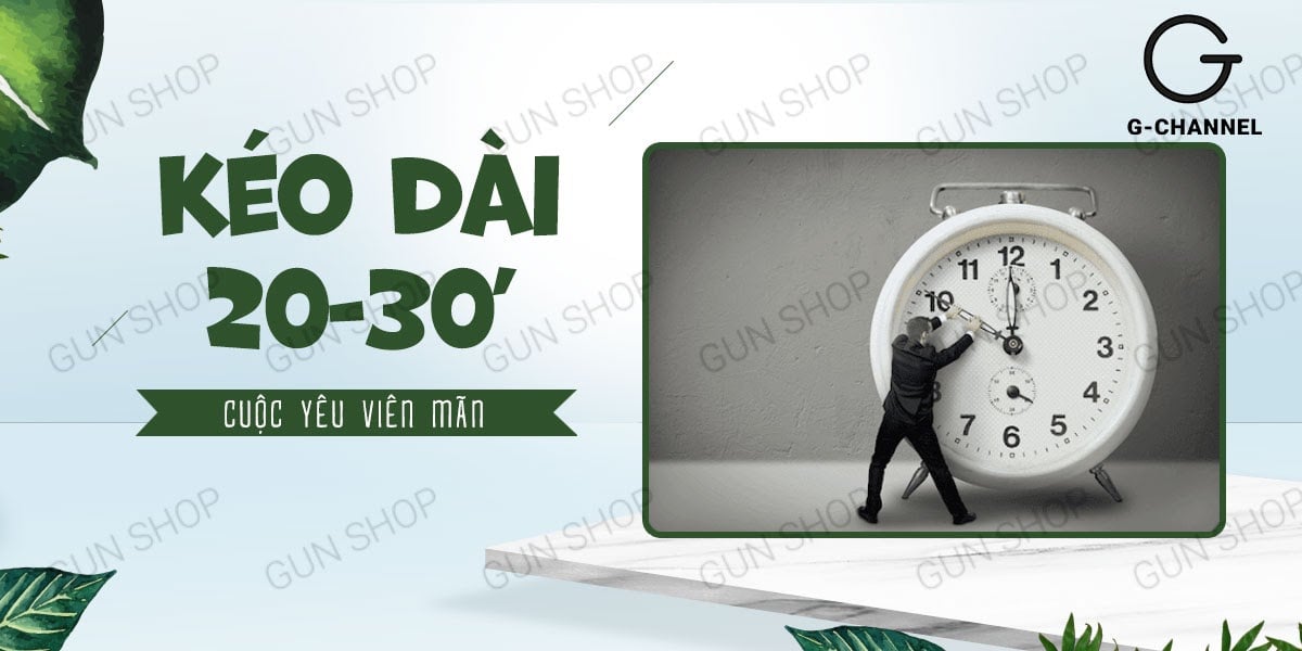Chai xịt Longtime Thái Lan 5ml chất lượng kéo dài khoái cảm