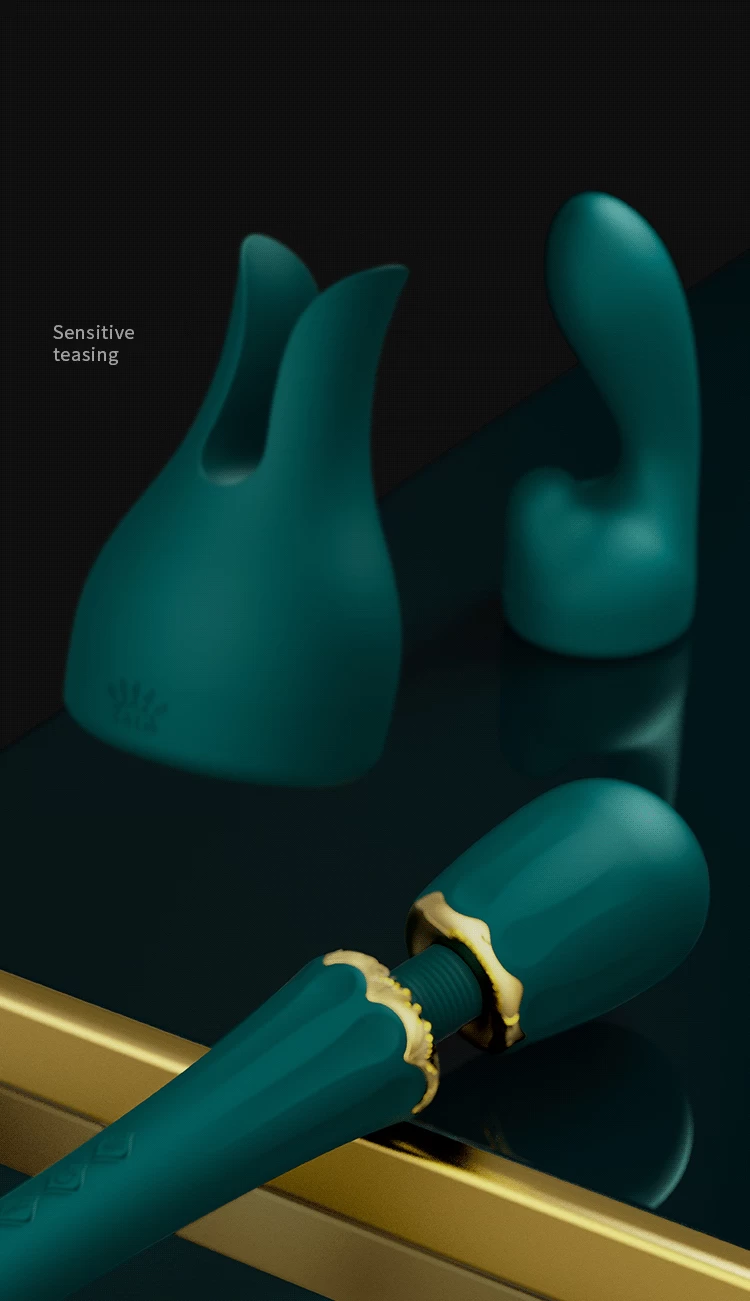 Chày rung Zalo Kyro Best Wand 2 đầu phụ rung mạnh mẽ pin sạc