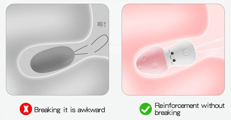 Chày rung không dây mini hình nấm điều khiển từ xa silicon