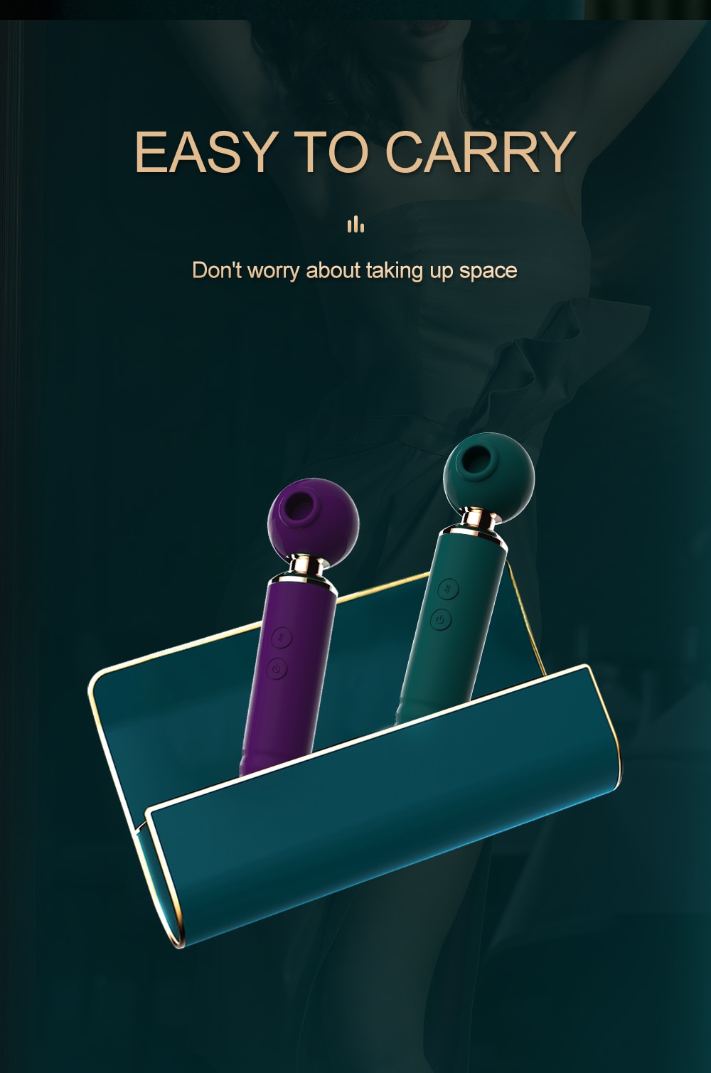 Chày rung tình yêu 3 in 1 massage thổi hút 10 chế độ êm ái