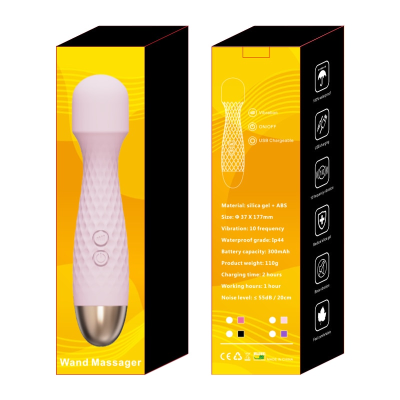 Chày rung mini không dây Wand Massager nhỏ gọn dễ dùng kích thích cực sướng