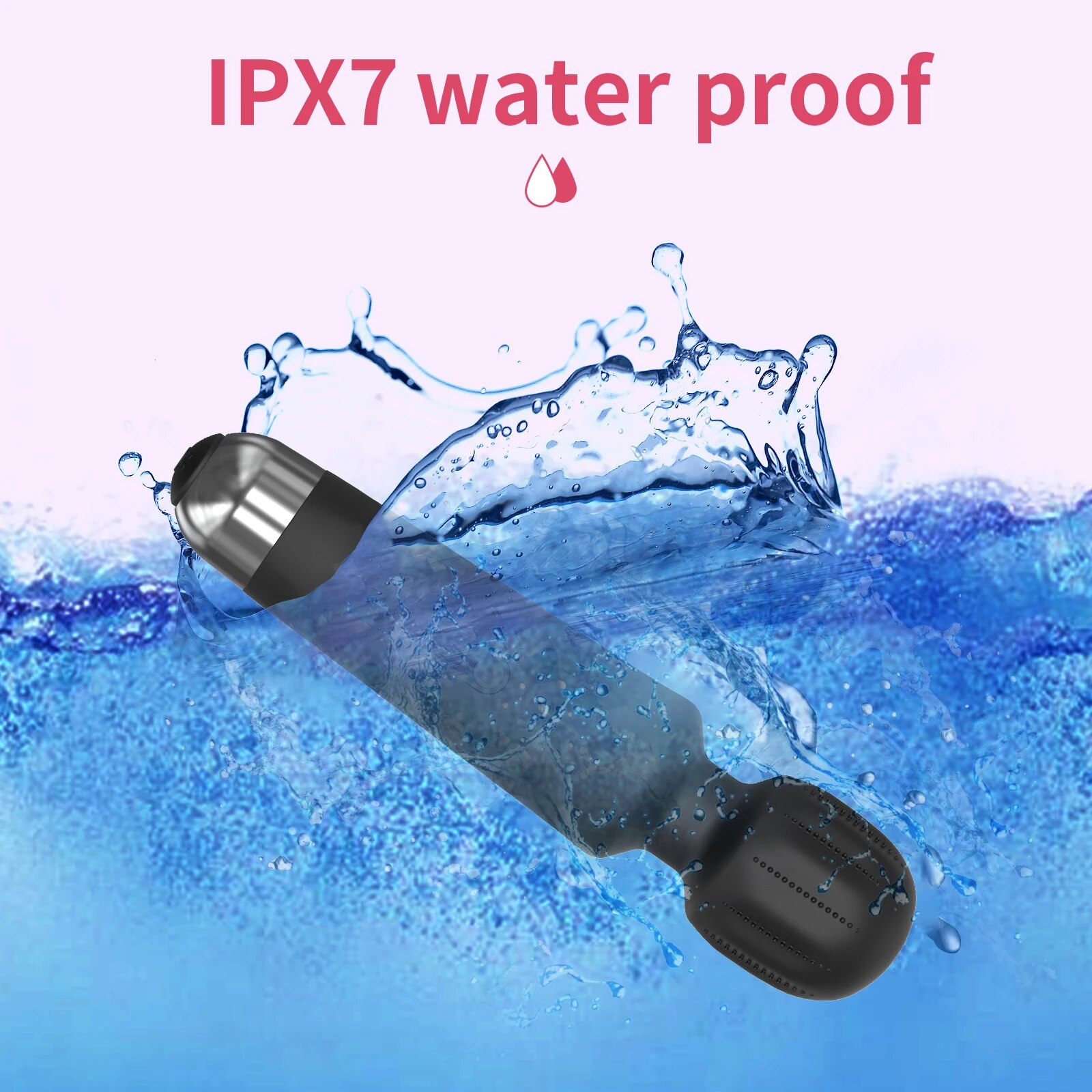 Chày rung Safiman Magic Wand gai nổi Kích thích điểm G mạnh mẽ