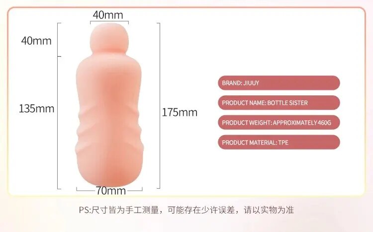 Cốc thủ dâm Nhật Bản rung siêu thực giả bình nước tăng khoái cảm