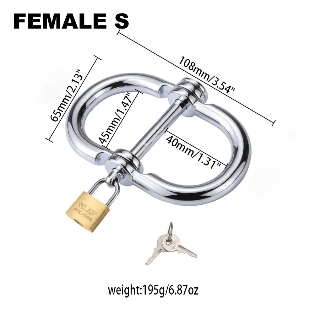 Còng tay kim loại tháo rời khóa xích BDSM đồ chơi người lớn