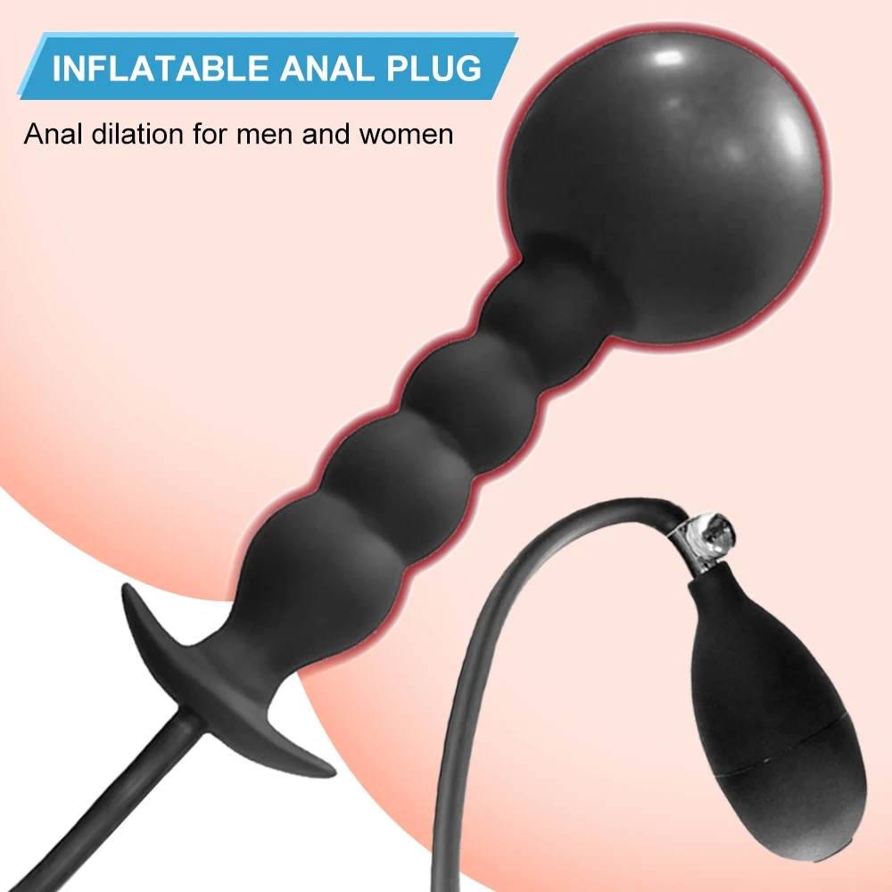 Phích cắm hậu môn bơm hơi Hannibal khổng lồ tăng kích thích