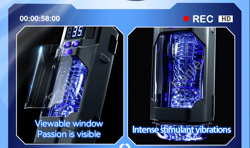 Máy thủ dâm tự động Explorer-X II rung thụt co bóp sướng mê