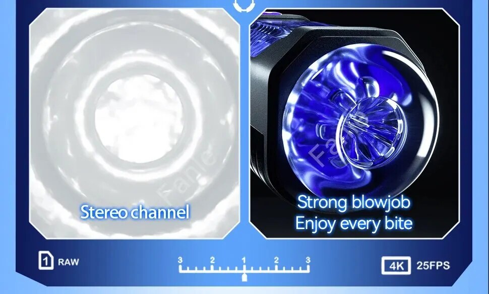 Máy thủ dâm tự động Explorer-X II rung thụt co bóp sướng mê