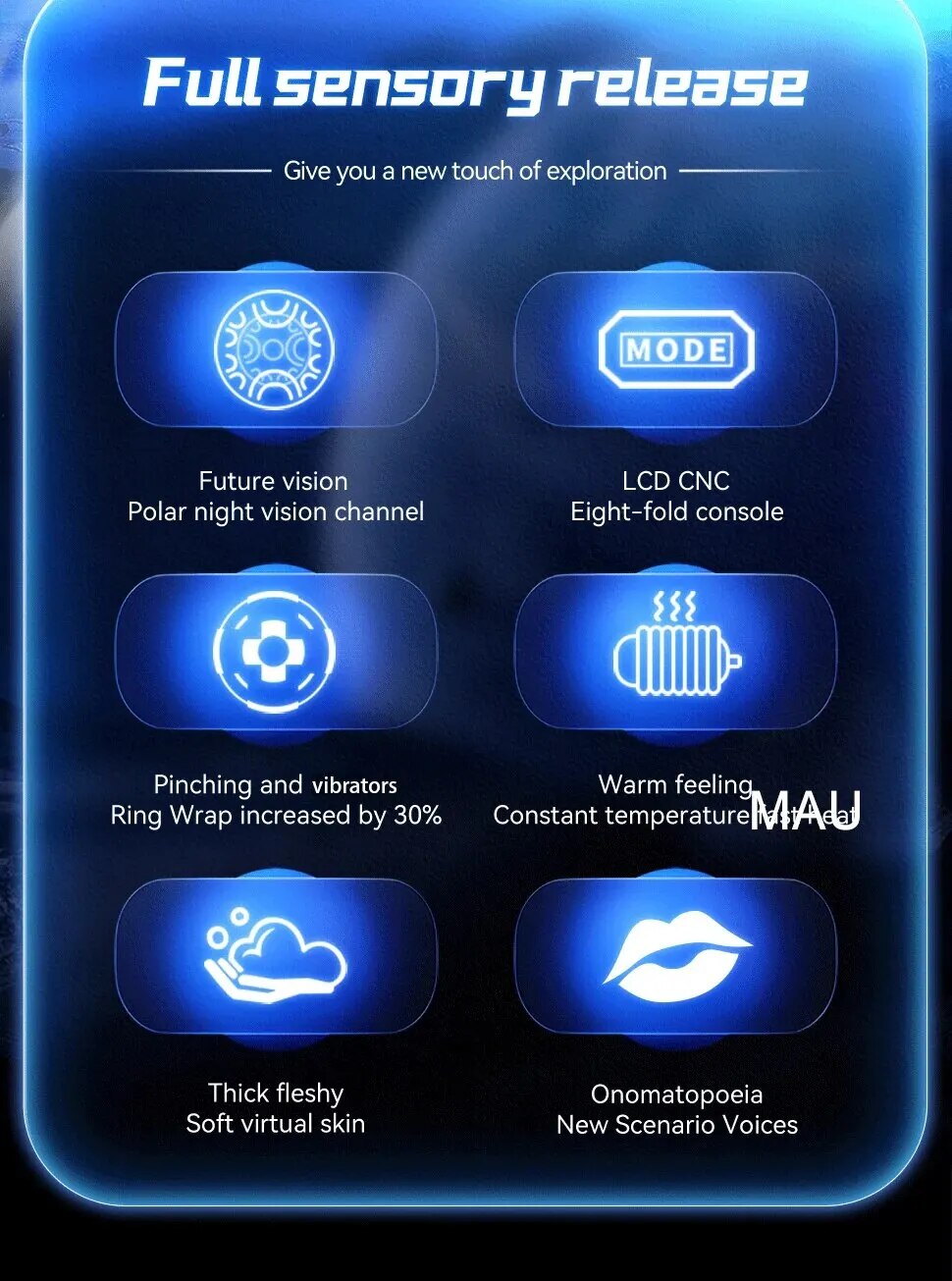 Máy thủ dâm tự động Explorer-X II rung thụt co bóp sướng mê