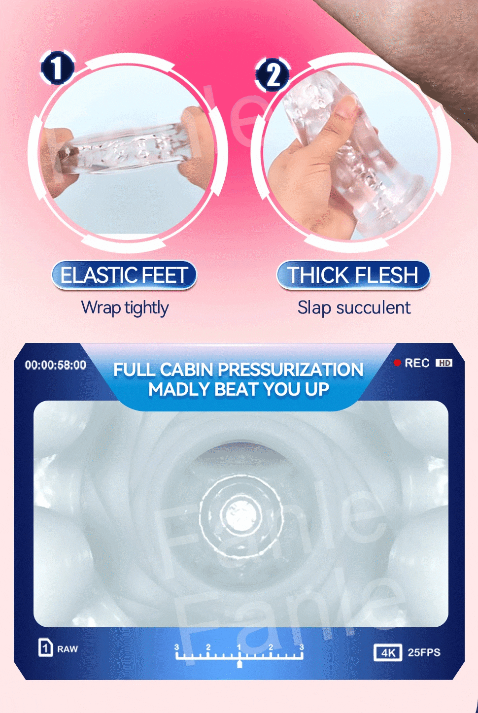 Máy thủ dâm tự động Explorer-X II rung thụt co bóp sướng mê