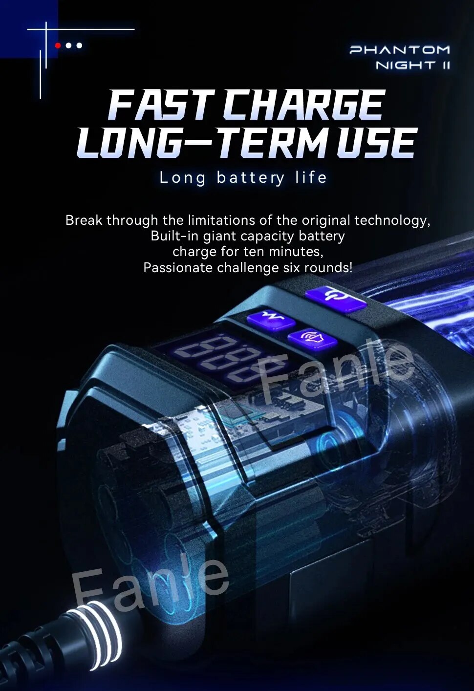 Máy thủ dâm tự động Explorer-X II rung thụt co bóp sướng mê