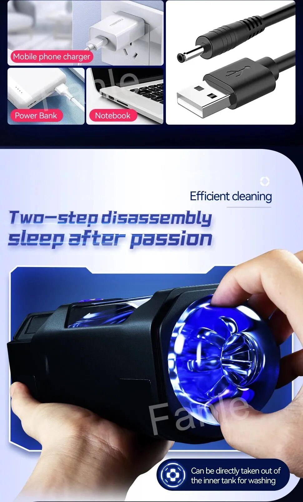 Máy thủ dâm tự động Explorer-X II rung thụt co bóp sướng mê