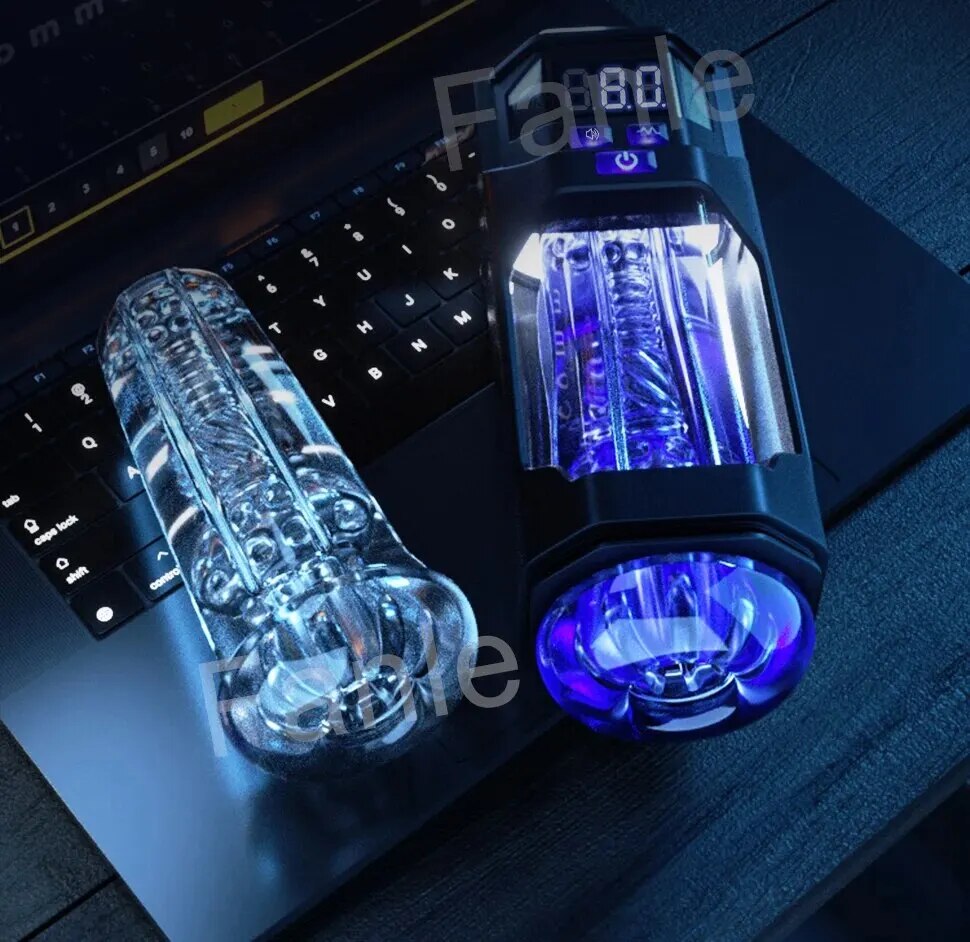 Máy thủ dâm tự động Explorer-X II rung thụt co bóp sướng mê