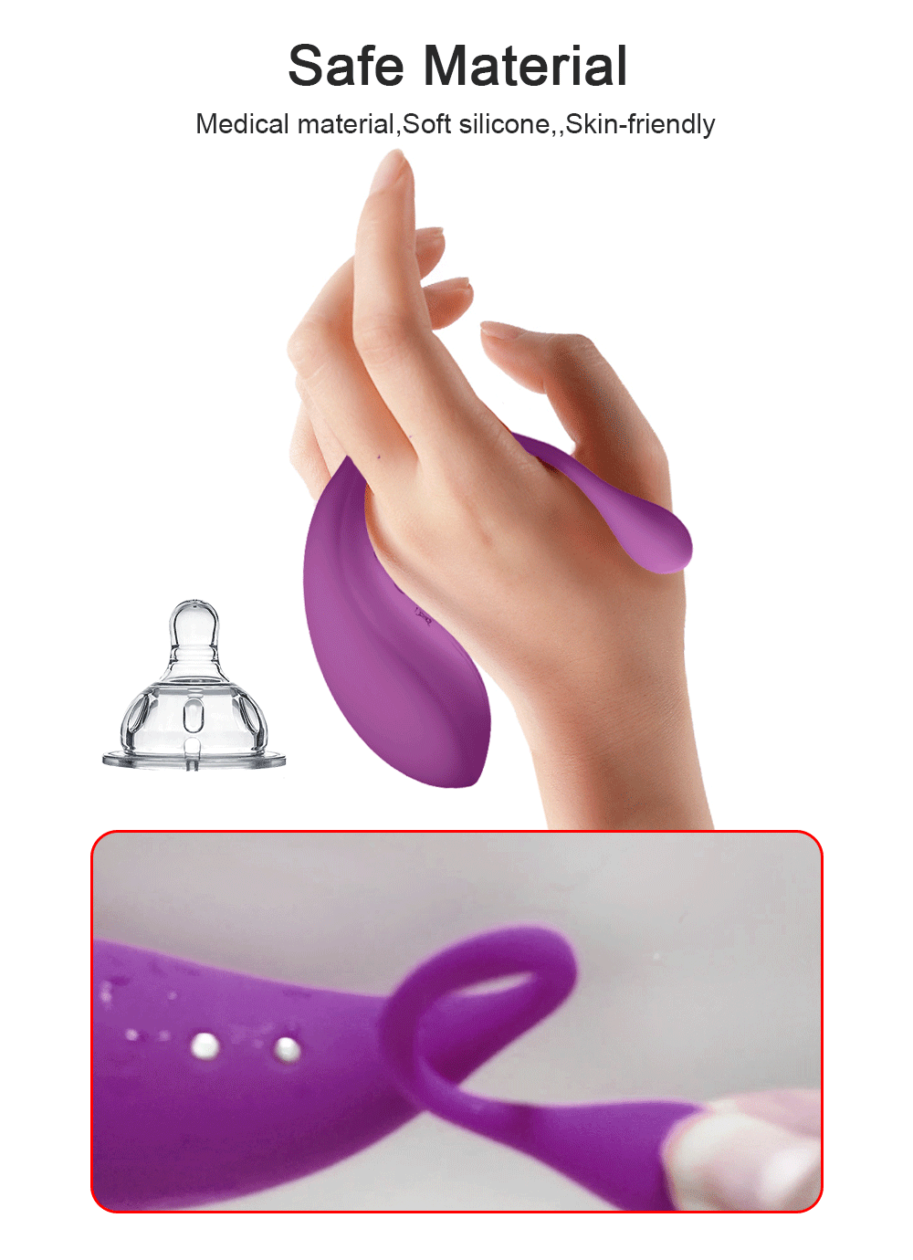 Trứng rung không dây điều khiển từ xa tiện ích