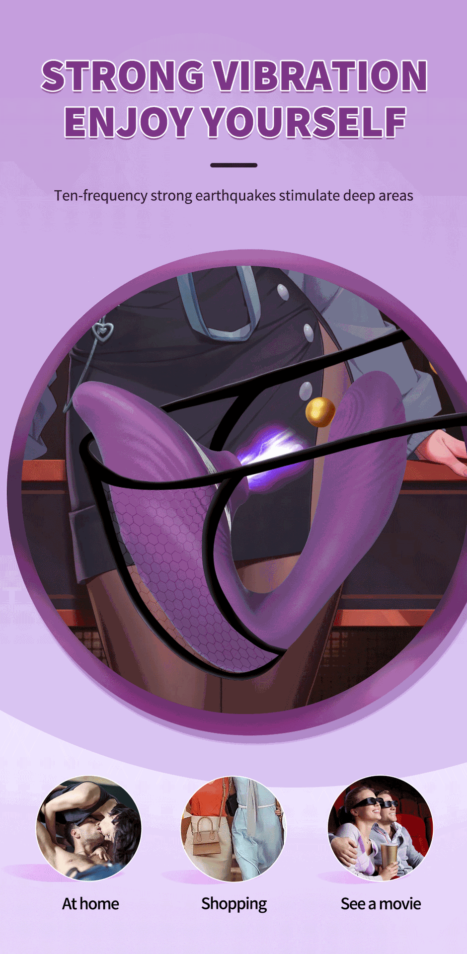 Máy massage Becky 2 đầu rung bú hút kích thích điểm G mạnh