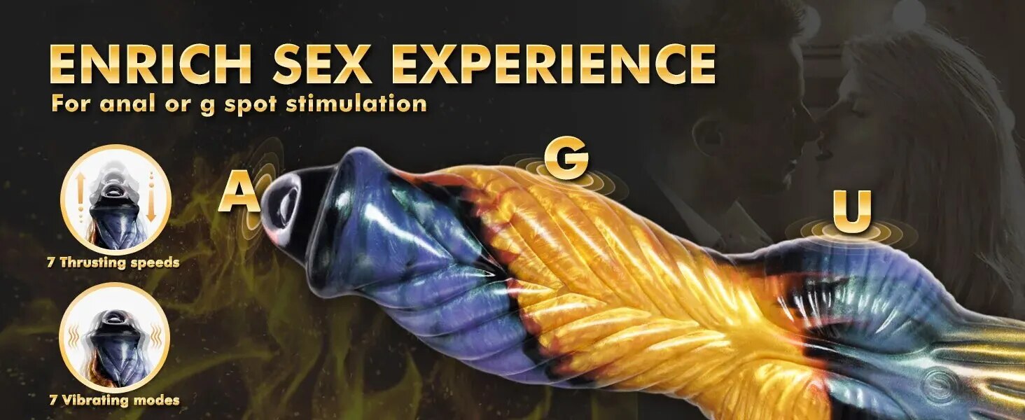 Dương vật giả rung thụt mạnh dính tường, siêu thực, kích thích