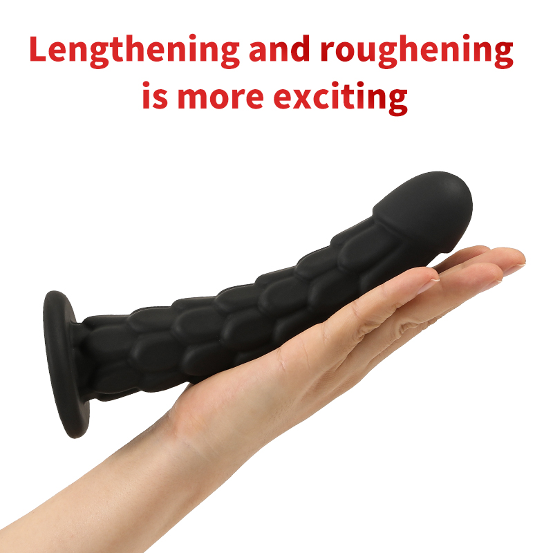 Dương vật giả cắm hậu môn vảy cá gân nổi đồ chơi sextoy cho gay