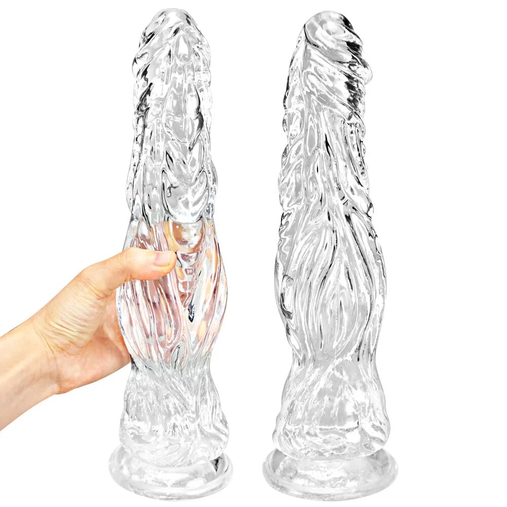 Dương vật giả silicon đa màu dính tường hút mạnh kích thích G