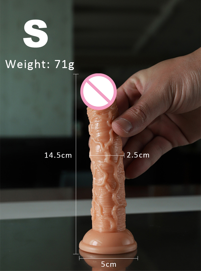 Dương vật giả silicon siêu mềm nhiều kích cỡ mua ngay