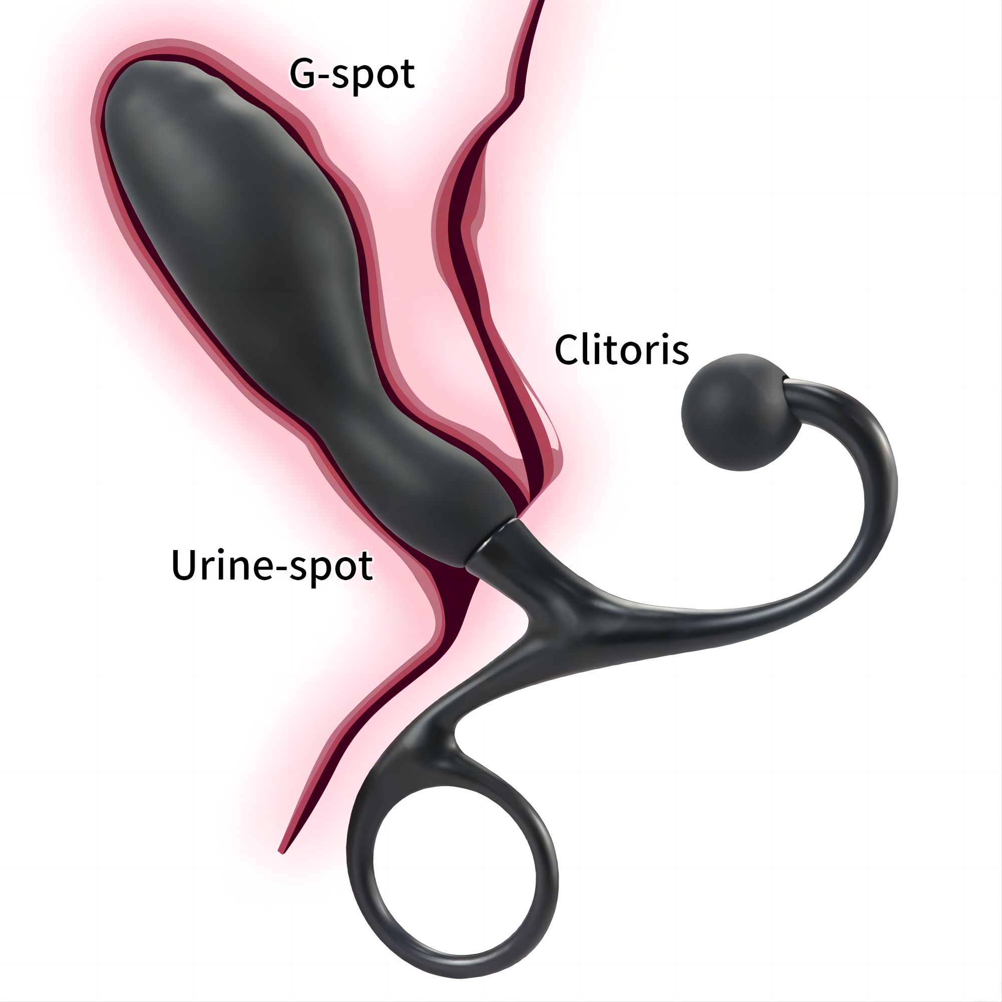 Phích cắm hậu môn ngón tay massage nhẹ nhàng kích thích ham muốn