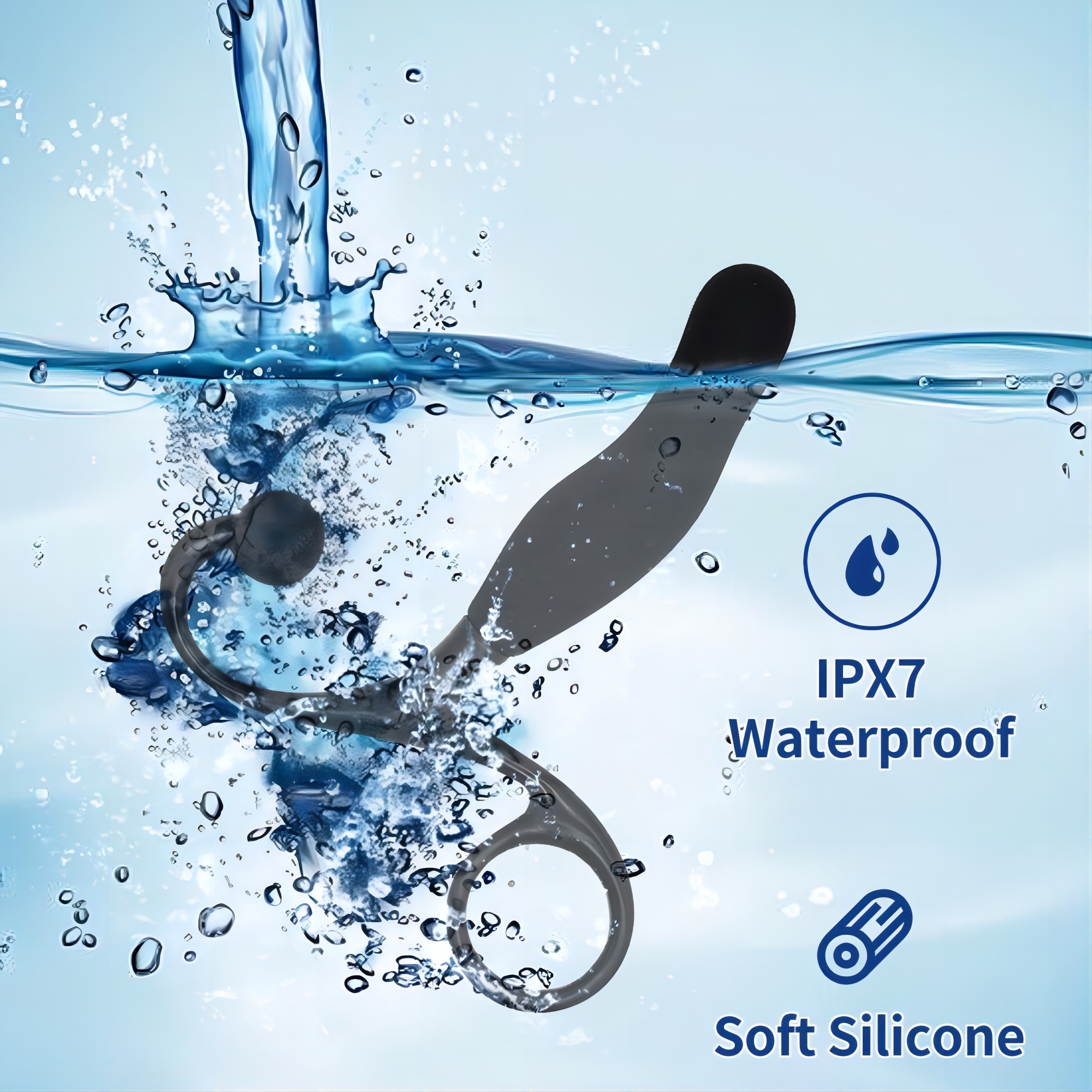 Phích cắm hậu môn ngón tay massage nhẹ nhàng kích thích ham muốn