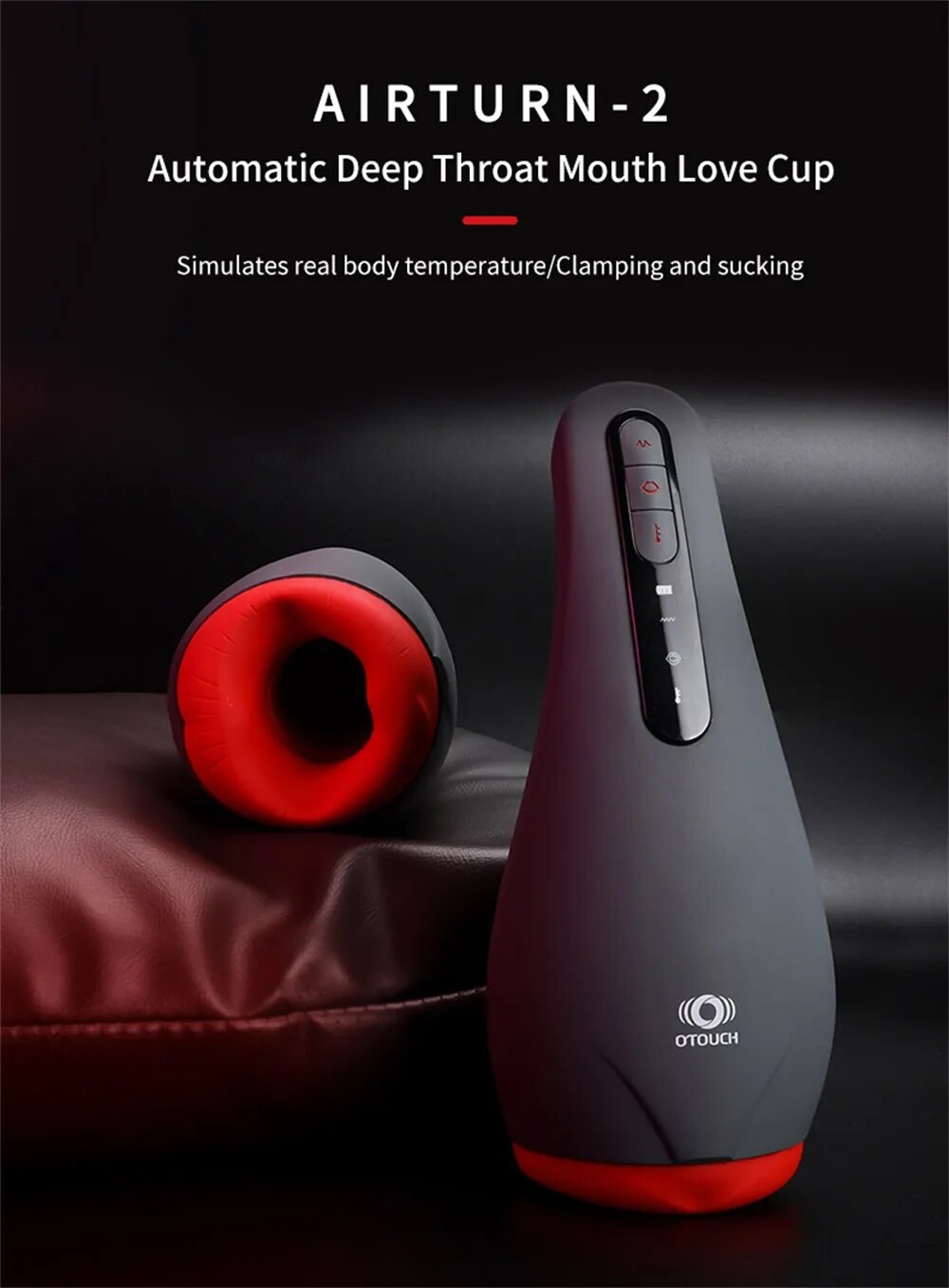 Máy bú mút AirTurn 2 OTouch đa chức năng rung hút co bóp nhiệt