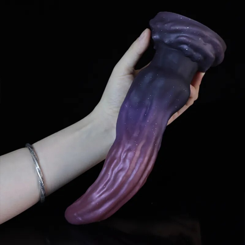 Dương vật giả siêu mềm bạch tuộc dính tường kích thước lớn