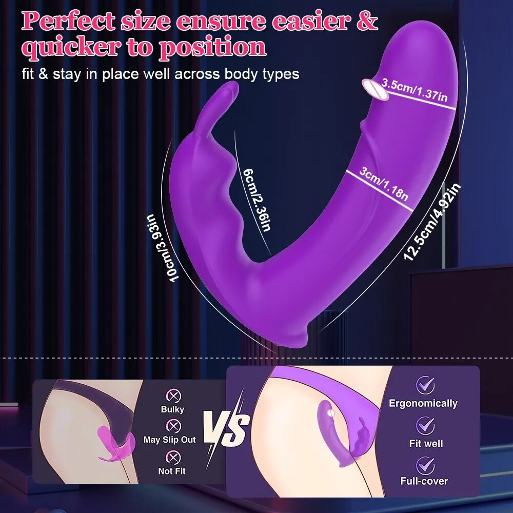 Dương vật giả Mirea tai thỏ Bluetooth app điều khiển hiện đại