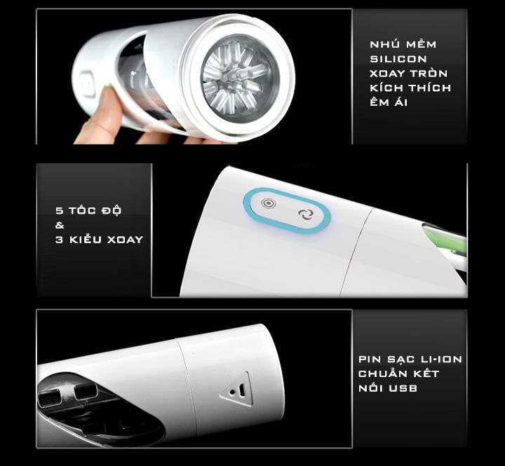 Bán Âm đạo giả Evo Nhật Bản xoay tự động làm tình bú cu thủ dâm hàng xách tay Bán Âm đạo giả Evo Nhật Bản xoay tự động làm tình bú cu thủ dâm hàng xách tay