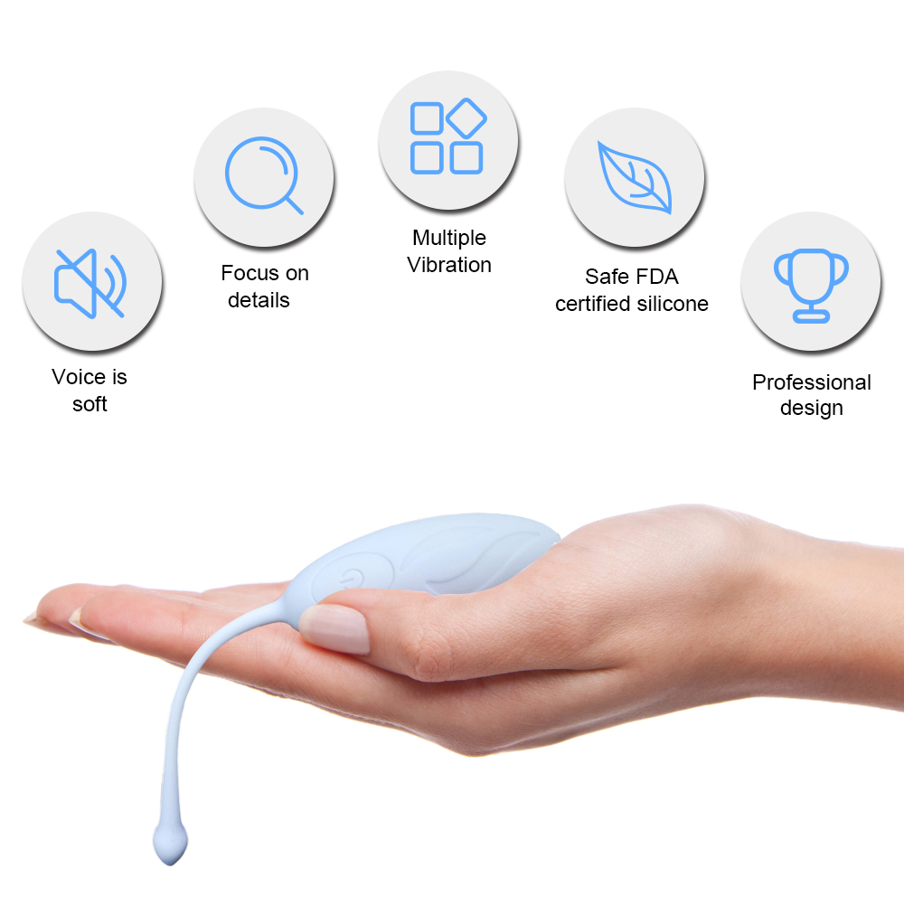 Trứng rung không dây Jiuuy Play điều khiển từ xa, siêu phê