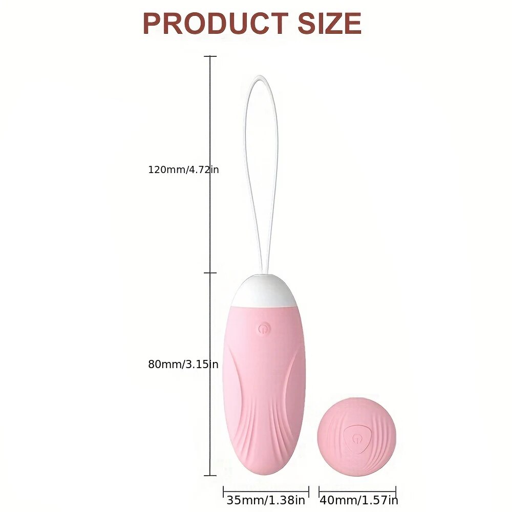 Trứng rung Lilo We Love Small SeaHorse điều khiển từ xa tiện lợi kích thích điểm G