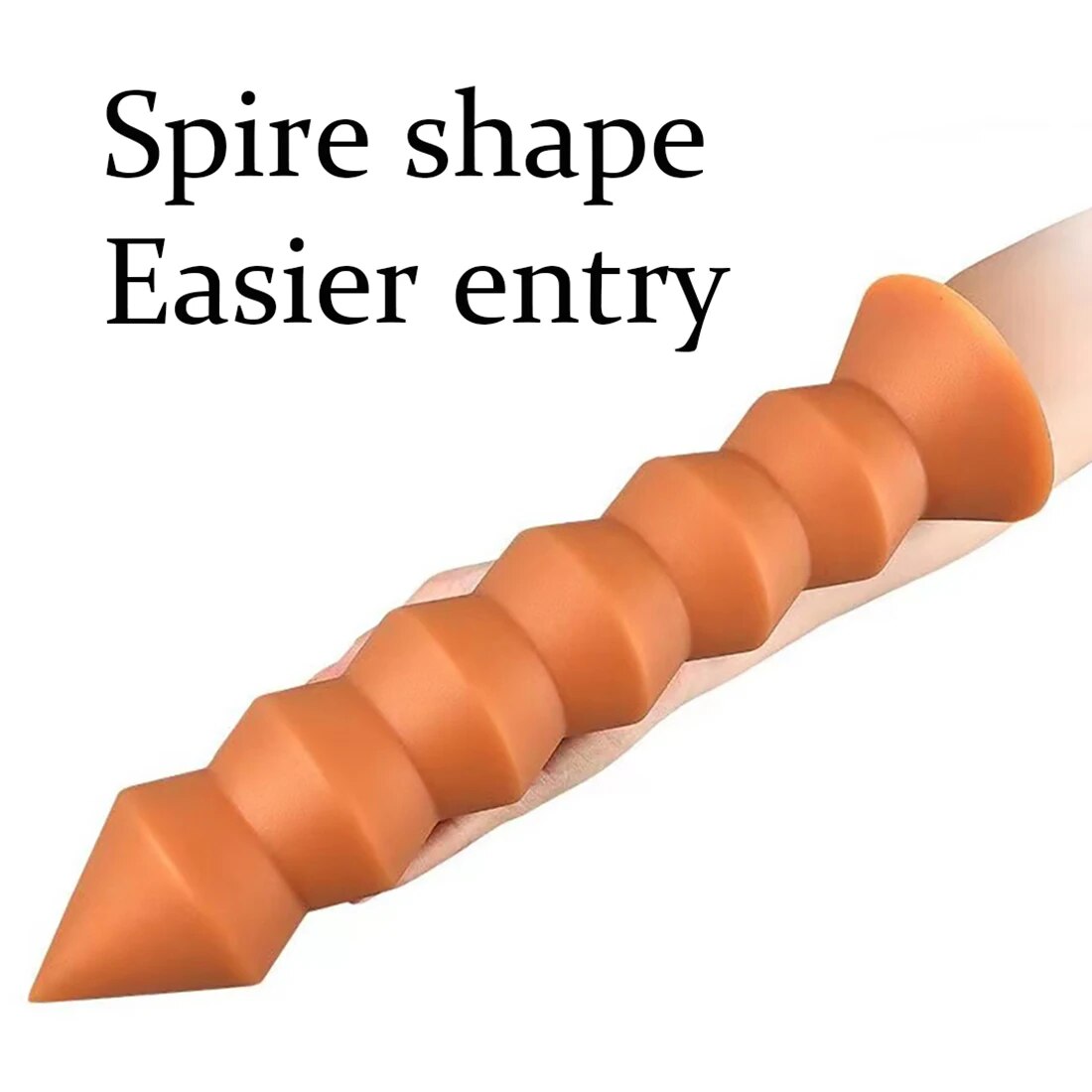 Sỉ Phích cắm hậu môn silicon hình đinh vít size lớn loại tốt