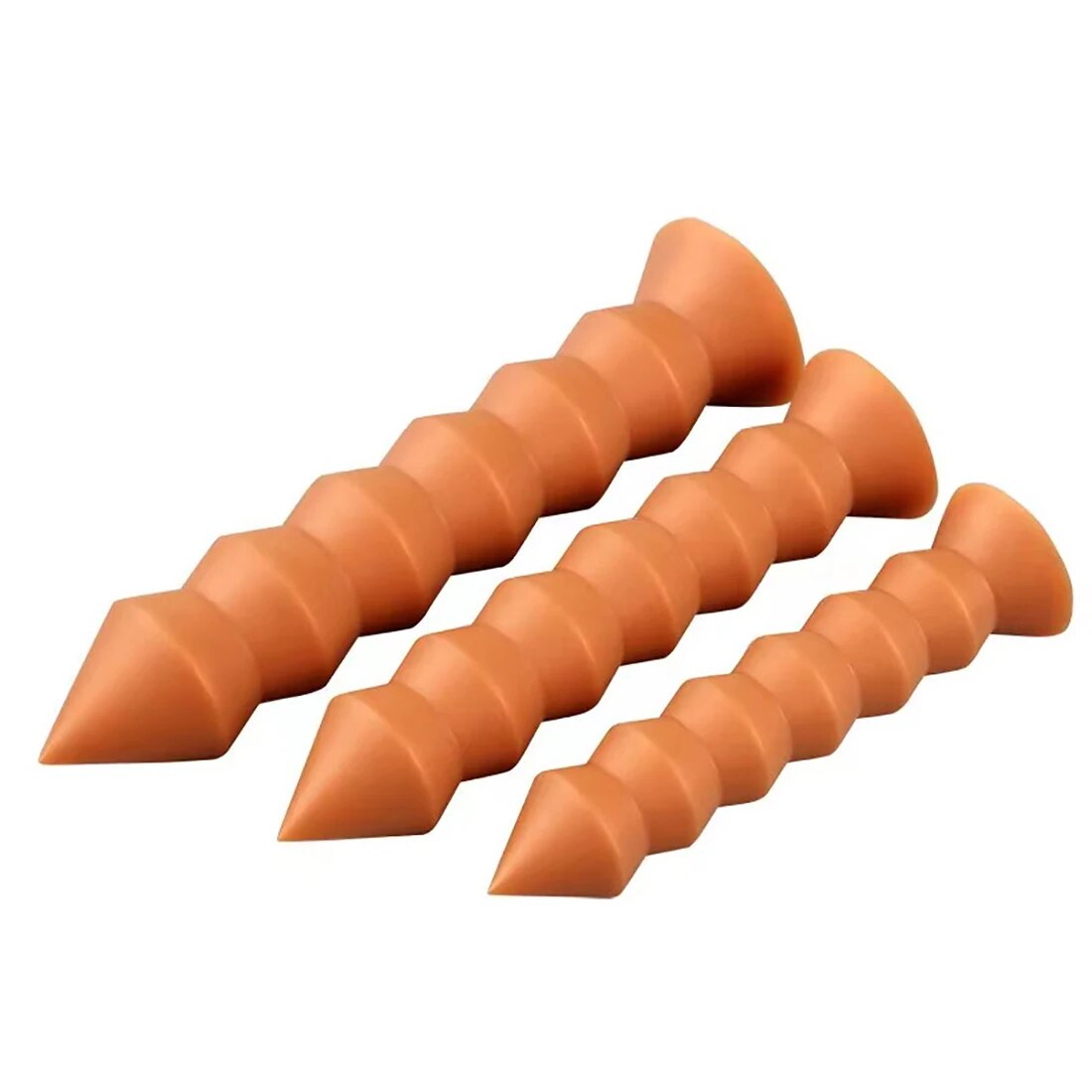 Sỉ Phích cắm hậu môn silicon hình đinh vít size lớn loại tốt