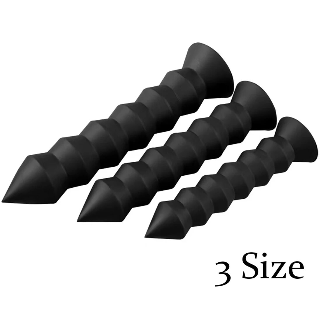 Sỉ Phích cắm hậu môn silicon hình đinh vít size lớn loại tốt