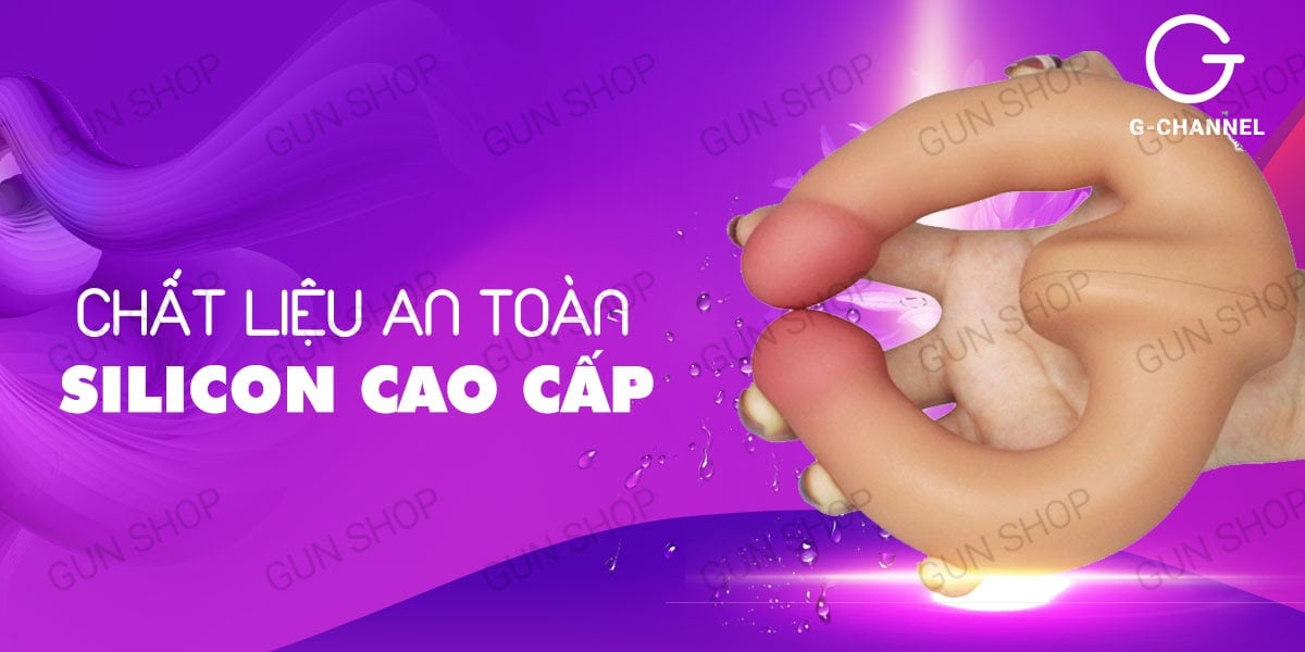 Dương vật giả mềm dẻo 2 đầu đa chiều | Lovetoy Holy Dong Charge