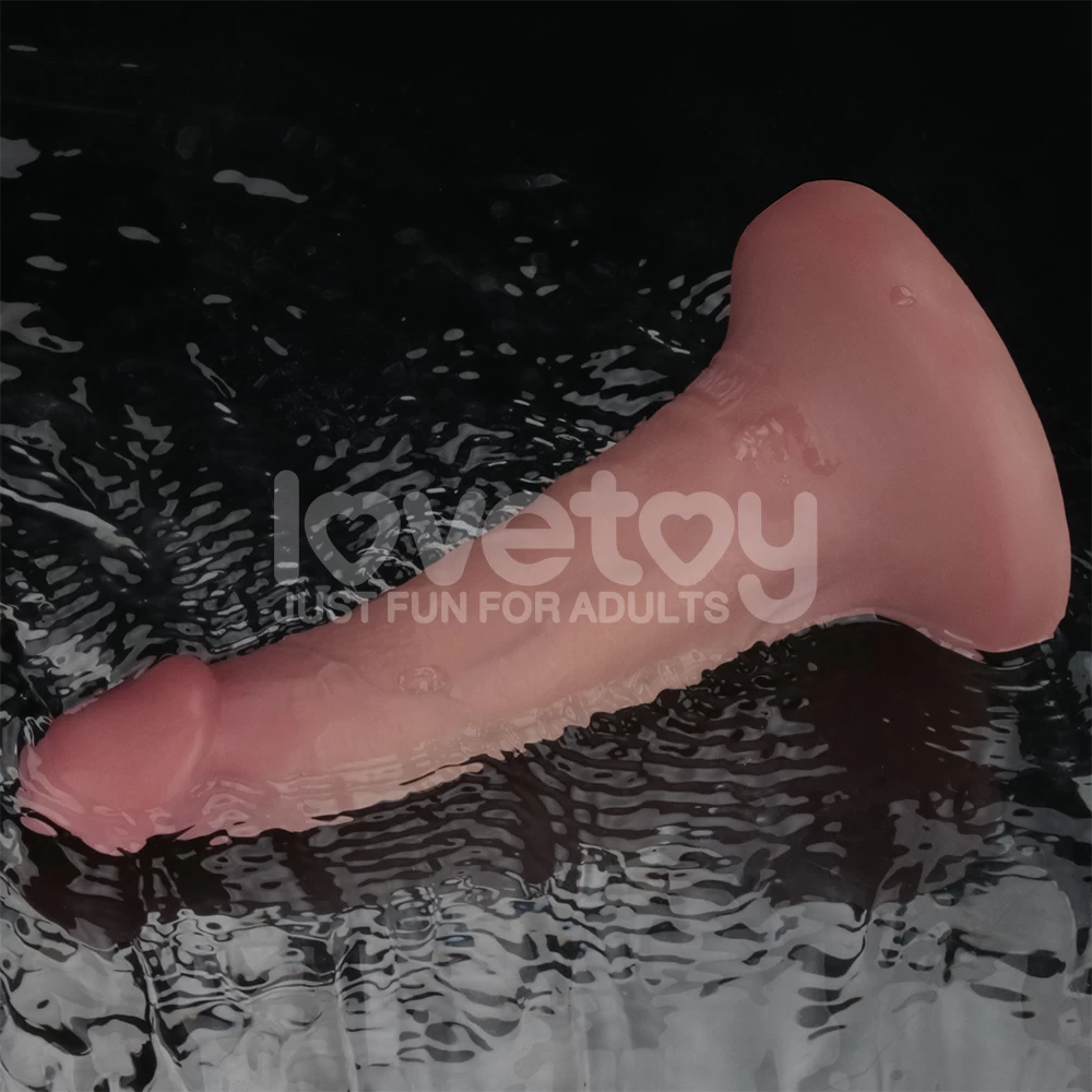 Dương vật giả Lovetoy 6 inch có rung dính tường thật sống động